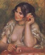 The Toilette Woman Combing Her Hair (mk06) renoir